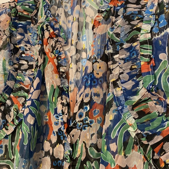 Pretty summertime button down - Picture 2 of 7